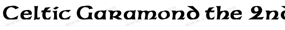 Celtic Garamond the 2nd_0字体转换